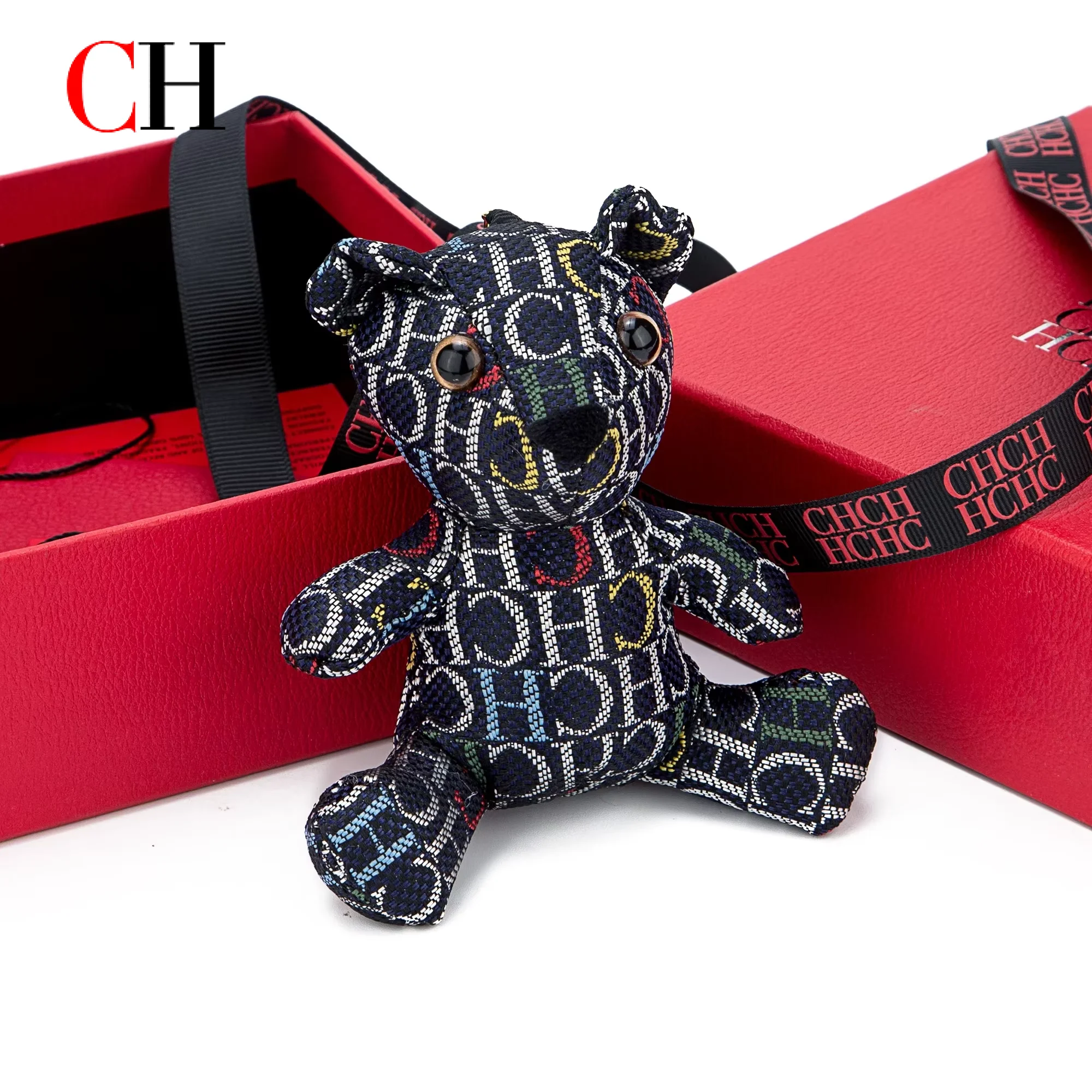 Gantungan Kunci Boneka Beruang - Monogram Keychain Leather ulasan dan harga