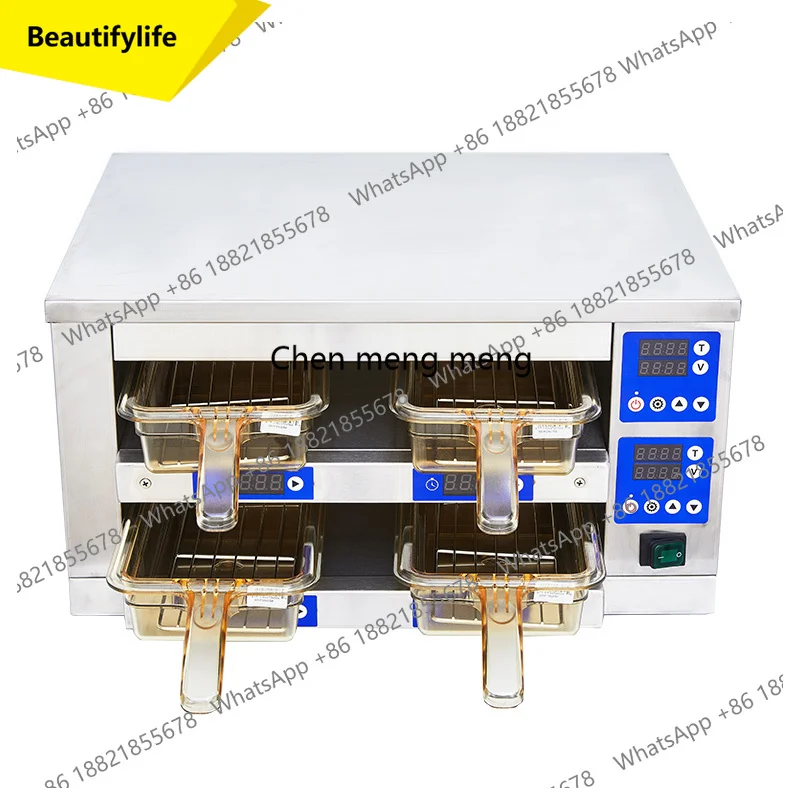 A61 Hamburg meat filling thermal insulation thermostat food storage cabinet Hamburg fried chicken equipment