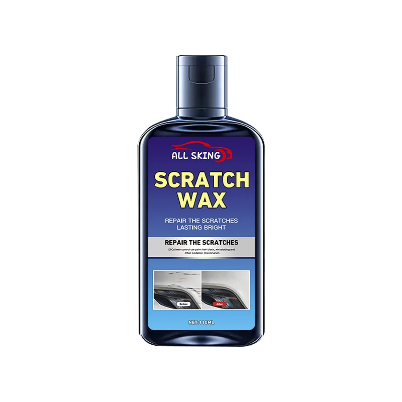 Ultimate Car Scratch Solution Wax, Deep Scratch Eraser with Polish Effect, Universally Suited for Black & White Car Bodywork,