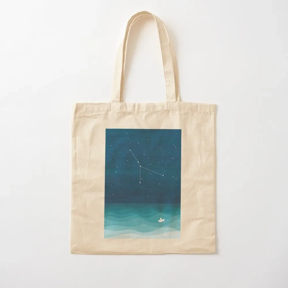 

Cancer Constellation, paper boat Tote Bag tote bag woman hand bag female Women's beach bags