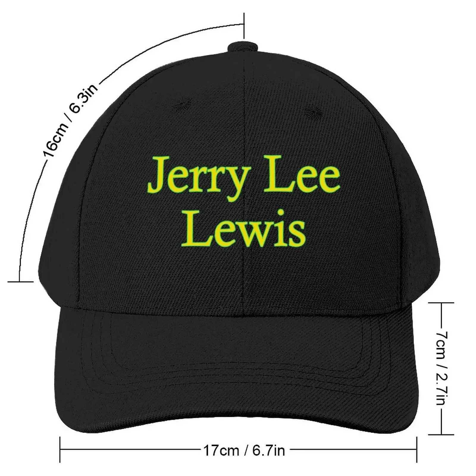 colorful portrait of the wonderful singer Jerry Lee Lewis Baseball Cap Military Cap Man Beach Outing Designer Man Women's