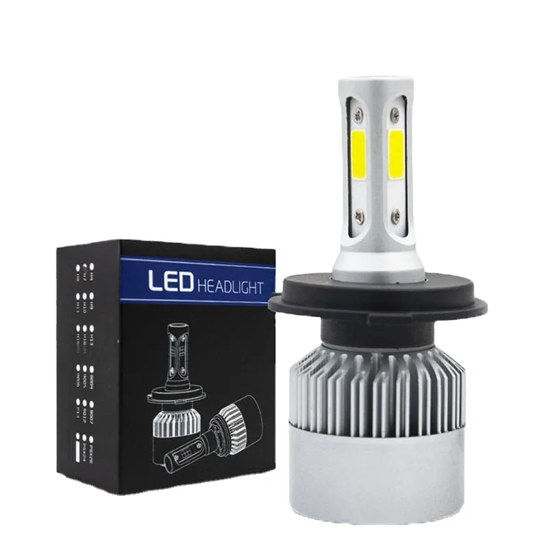 

Lower priceHigh quality s2 cob 70w headlamp bulb H4 9003 HB2 car led headlight 6000k 12000lm bulb lamp 9003 car accessories