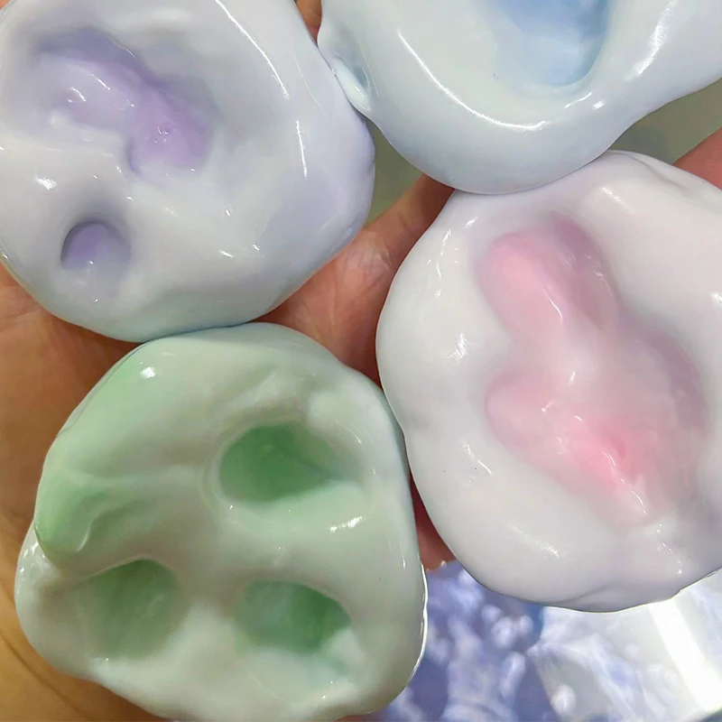 Jouets de Décompression Sensorielle Amusants, à Rebond Lent, Fournitures d'Instituts Soulignés Créatifs, Cadeaux pour Enfants