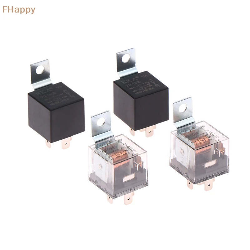 

1 Piece Long Life 4/5 Pin 40A Waterproof Car Relay Normally Open DC 12V 24V Relay For Head Light Air Conditioner