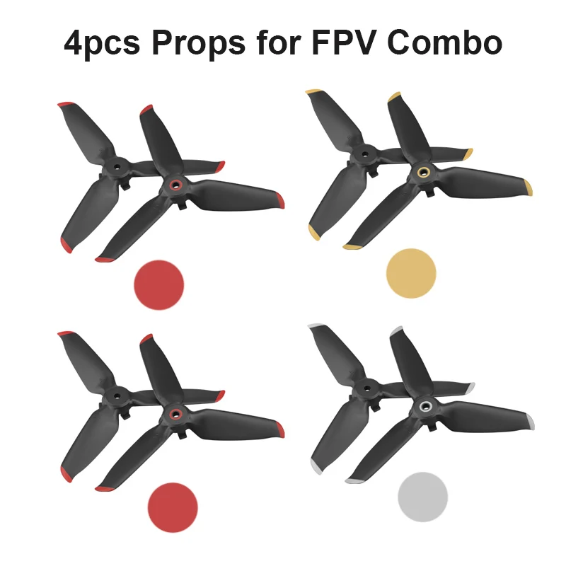 

4 шт. для DJI FPV Combo быстросъемные пропеллеры 5328S реквизиты Сменное лезвие Веер-крыло запасные для DJI FPV комбинированные аксессуары для дрона