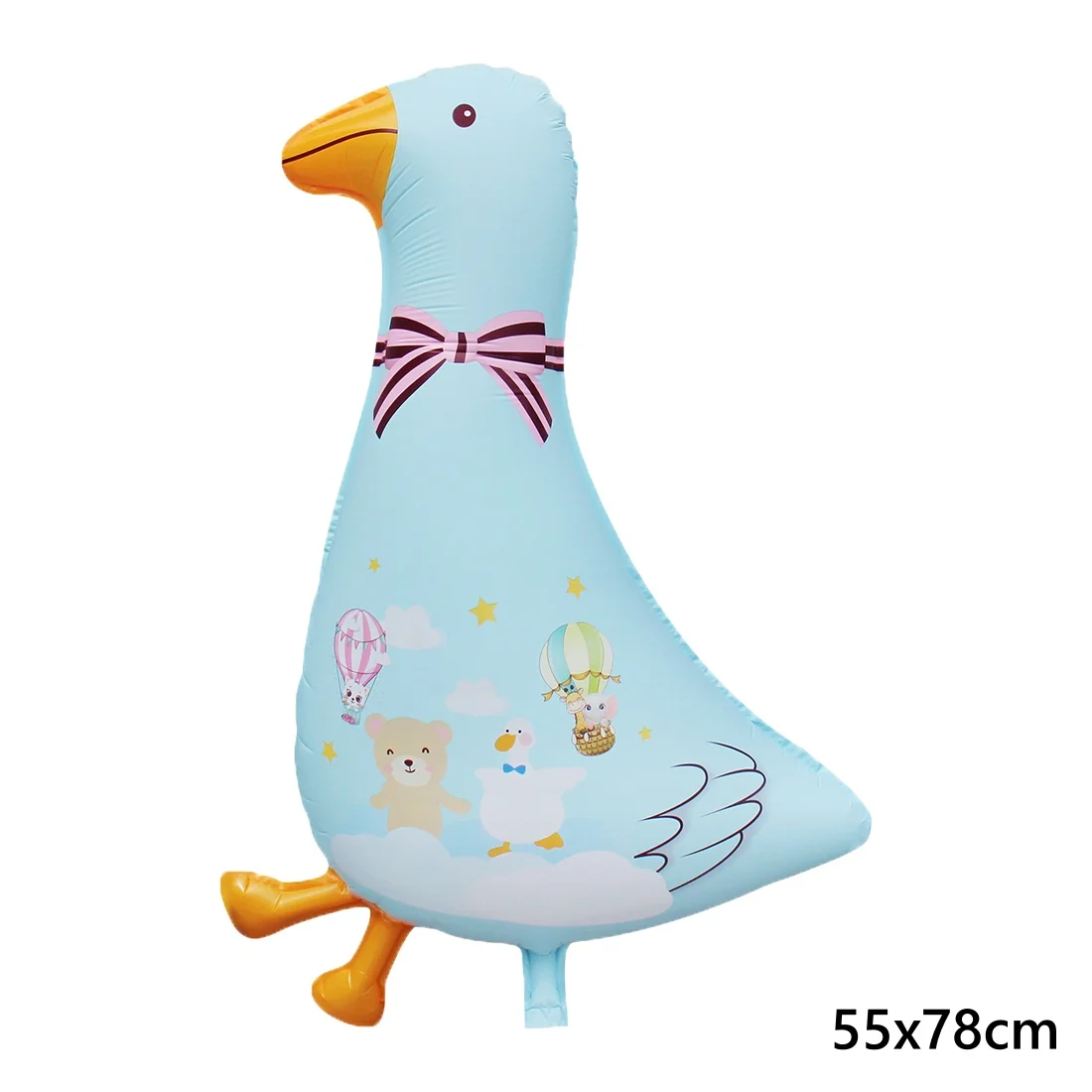 1pcs Retro Goose Balloon Wedding Cartoon White Goose Hotel Shopping Mall Wedding Holiday Party Decoration Foil Balloons