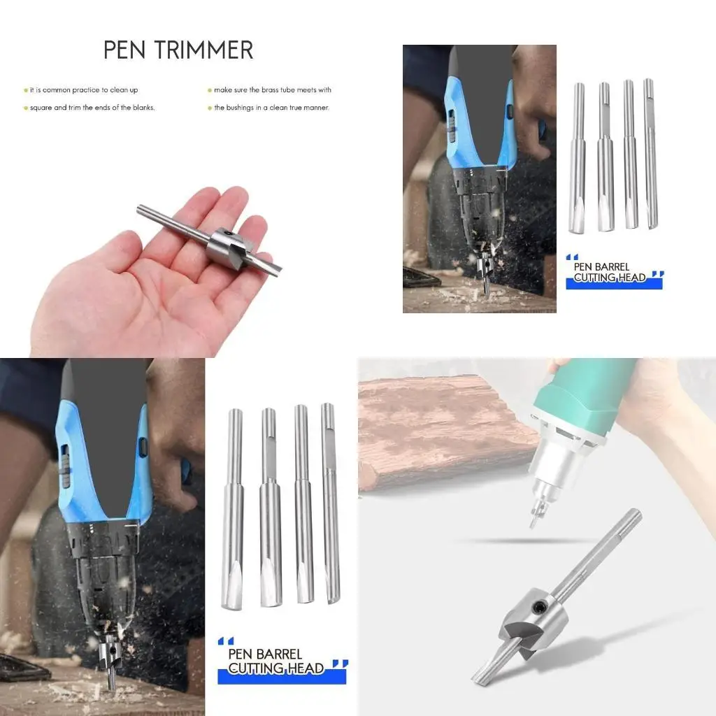 

652f 7peece Pen Mill Set с 3/4 "режущей головки и пилот