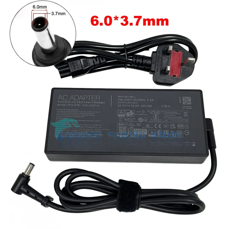 

Original 240W 20V 9A Power Supply AC Adapter For ASUS TUF F16 FX607 FX607VU-ES51