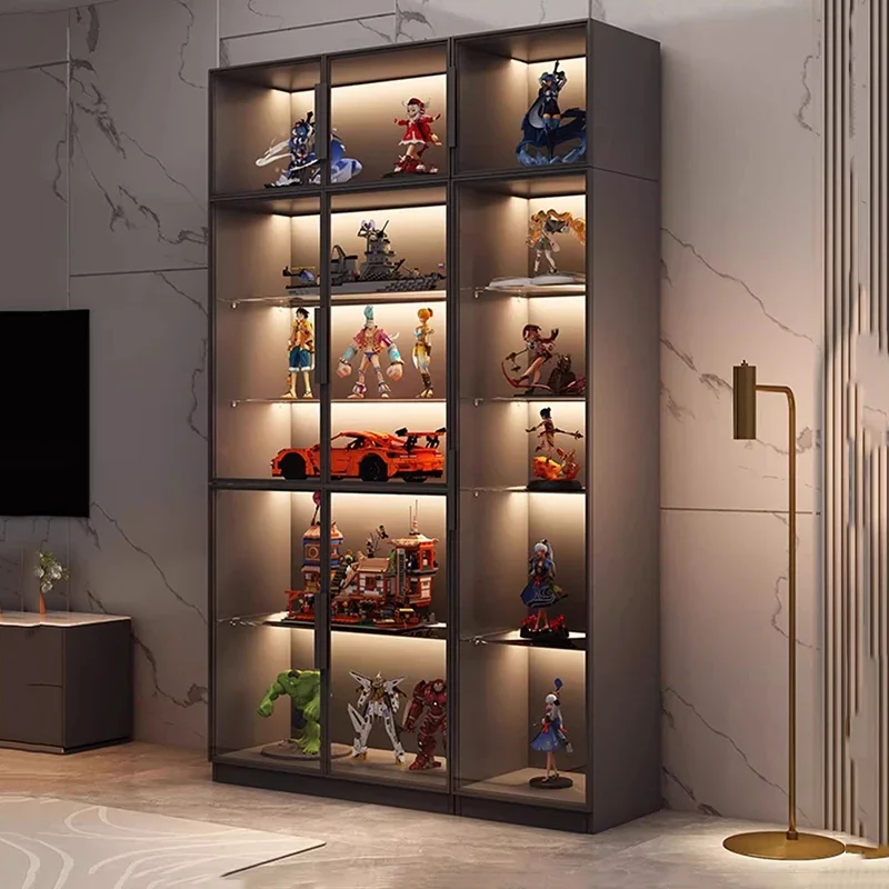 g*-Glass Magazine Racks Living Room Cabinets Bar Wine Display Corner Living Room Cabinets Perfume Closet Trendy Furniture./
