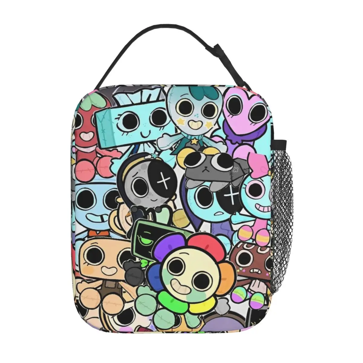 

Cartoon Dandys World Insulated Lunch Bags Cooler Bag Reusable Meal Container Portable Lunch Box Tote Men Women School Travel