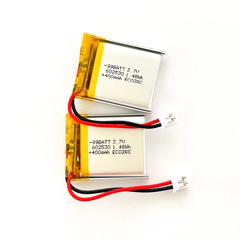 Lithium Polymer Battery 602530 3.7V 400mAh Replacement Cell For GPS Smart Watch MP4 MP5 Toy Toothbrush Recorder