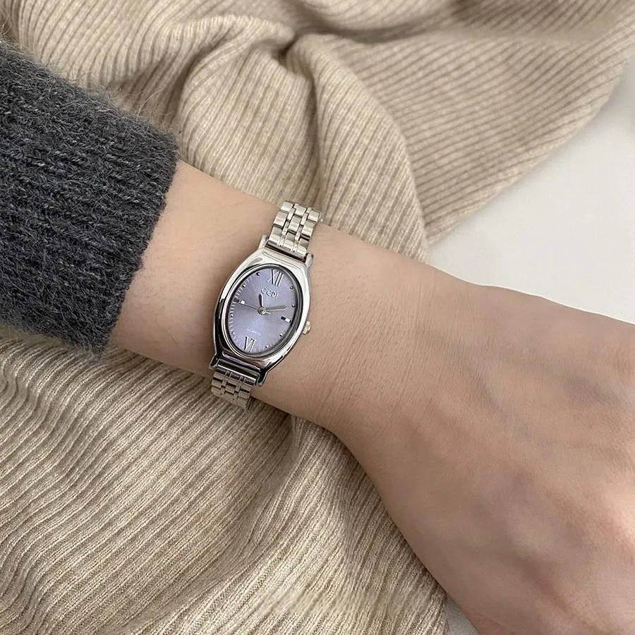 ElegantWomen'SWristwatchArtistic And RetroBraceletStyleSmall AndExquisiteQuartzWatchWithATouchOfLuxuryA Perfect Gift For Ladies.