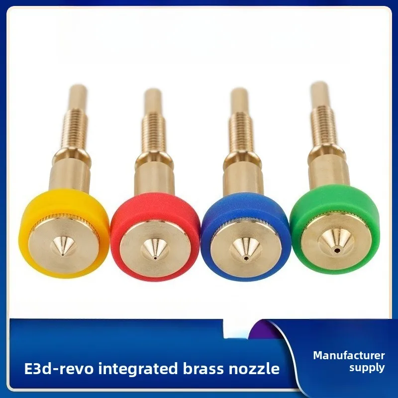3D Printer Accessories Voron Extrusion Head for E3D Revo Integrated Brass Nozzle, Nozzle DIY Kit