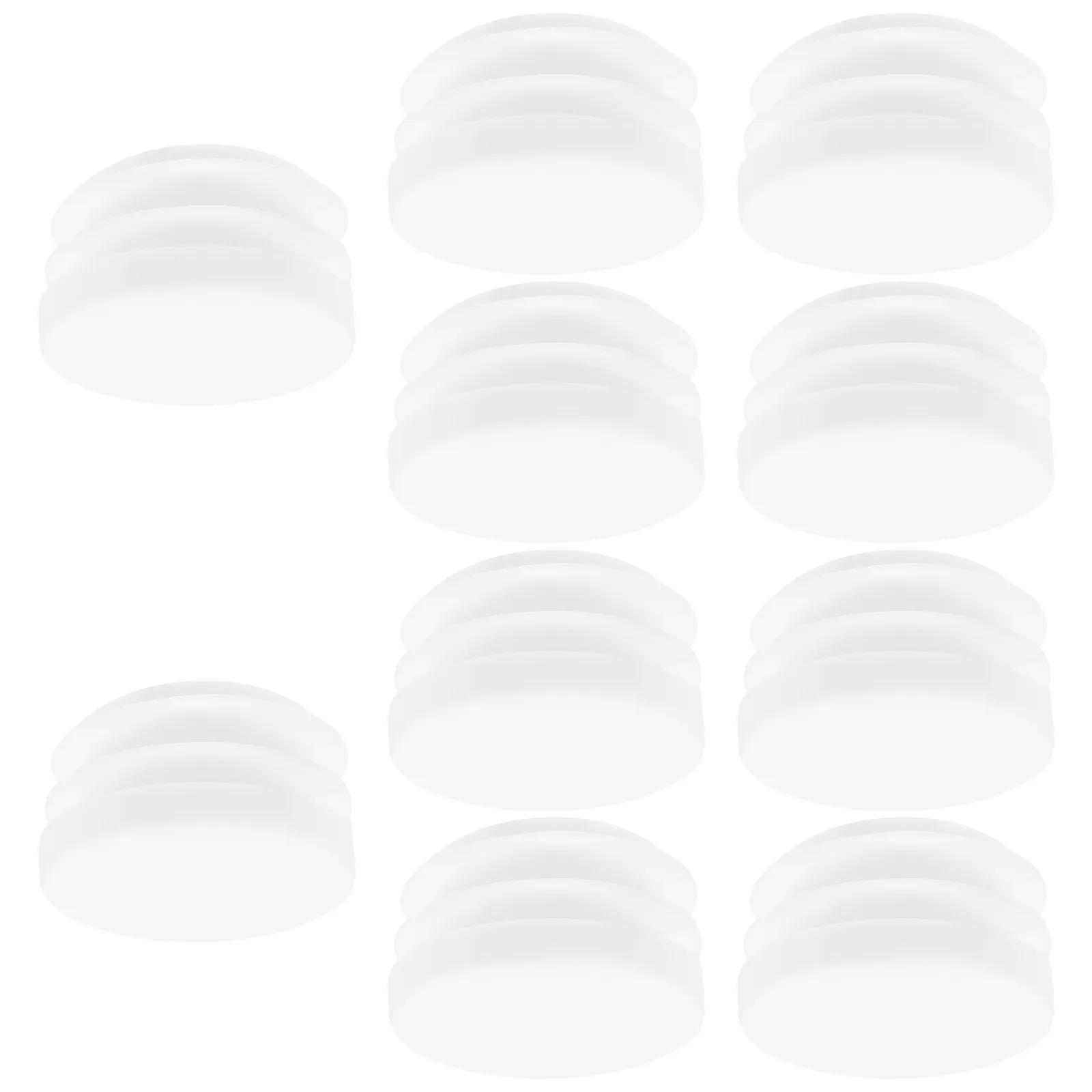 

10 шт. заглушки для клюшек для хоккея на траве, из полипропилена, удобные, надежные, для круглых труб, улучшенная стабильность, износостойкие, легко устанавливаемые