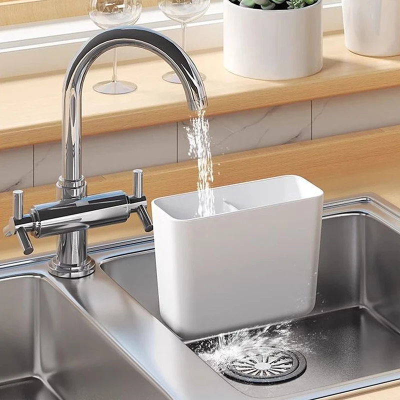 

Utensil Holder Plate Organizer Drying Rack Water Filter Bowl Basket Kitchen Dish Storage Rack Countertop Cup Dish Drainer Holder