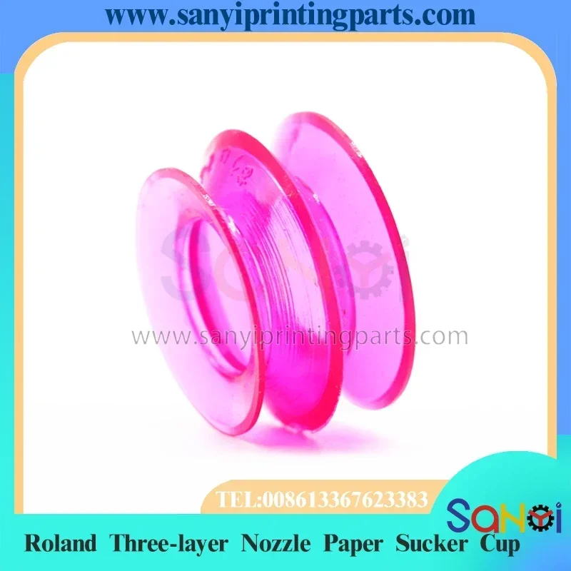 100 Piece Roland 300 700 705 Three-layer Nozzle Paper Sucker Cup Organ Nozzle Silicone Suction
