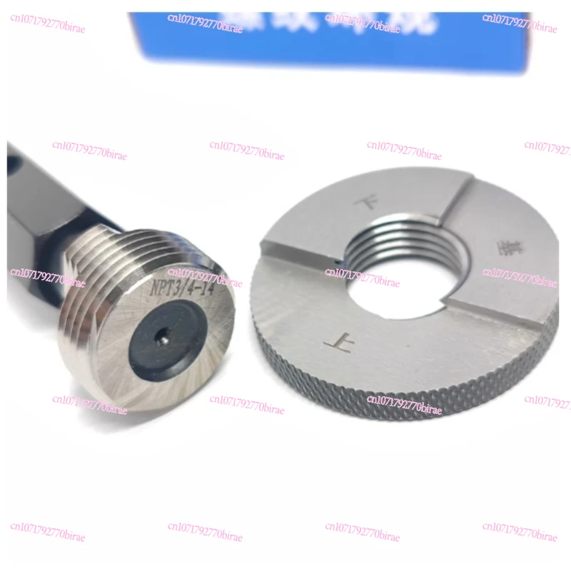 NPT Taper Pipe Thread Ring Plug Gauge Thread Gauge Support Customize NPT1/8 1/4 3/4 3/8 1/2 NPT1''