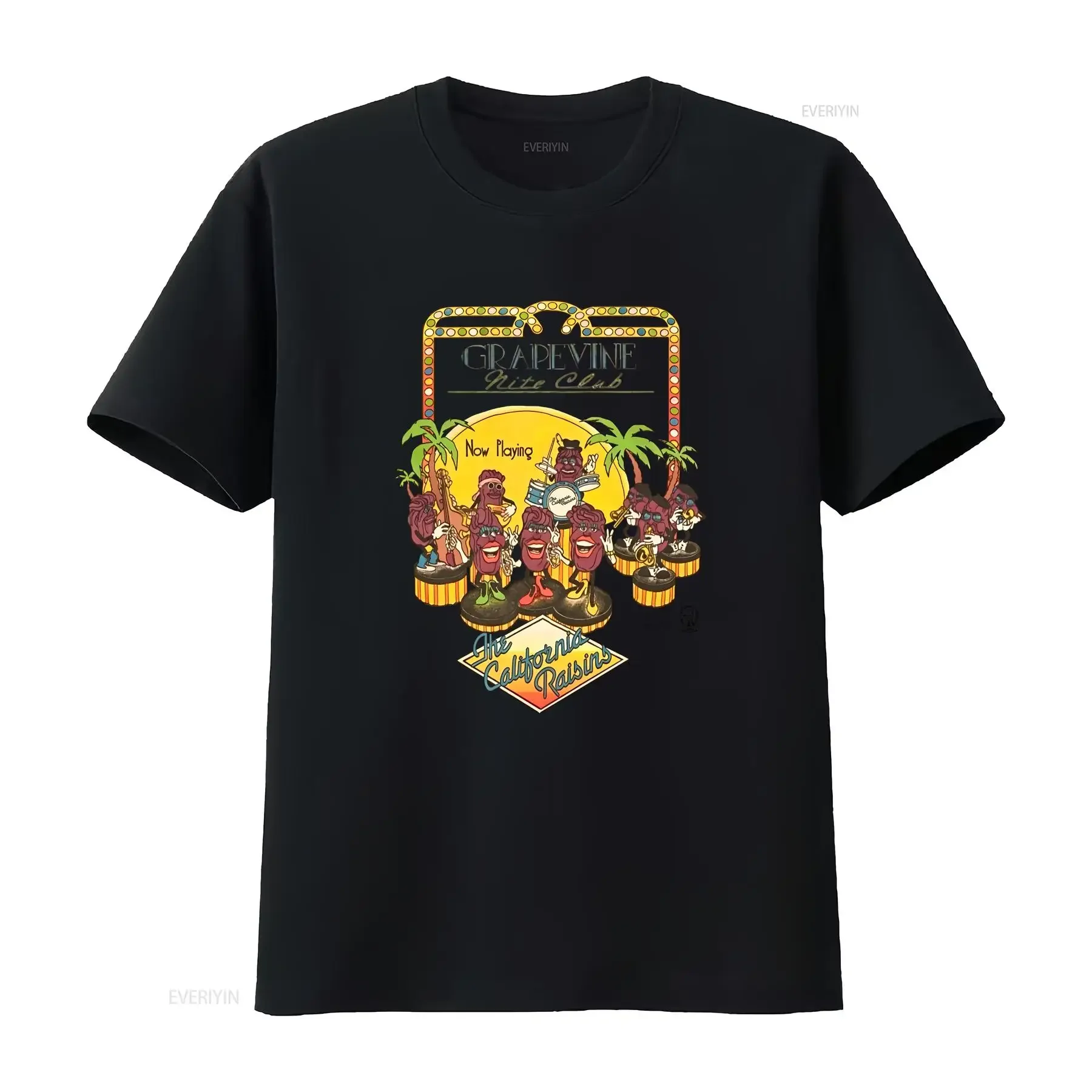 Vintage 80s California Raisins Cartoon Grape Vine Band 1983 VTG T Shirt Size Large vintage Washed designer clothes Soft
