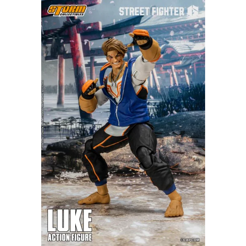 【Na Stanie】Figurka akcji Storm Toys ST Street Fighter Street Fighter 6 Luke 1/12