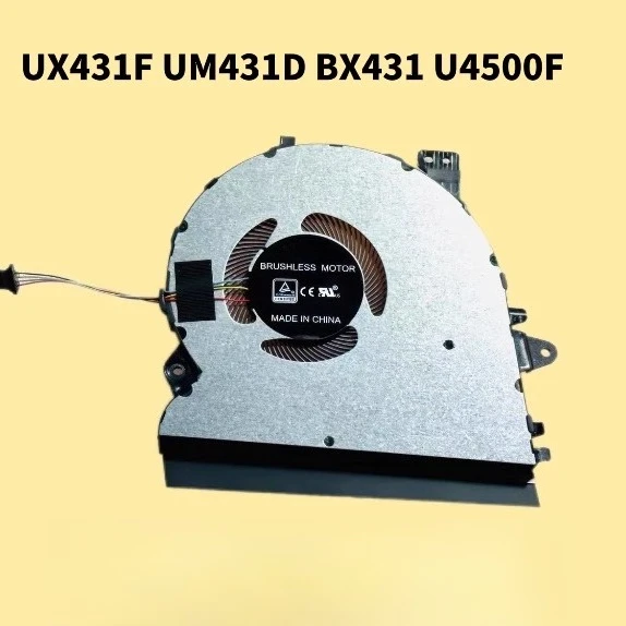 

Вентилятор для ASUS ZENBOOK 14 UX431 S431 UM431D BX431 S4500F U4500F UX431FLC FAC UX431FN DA UM431DA 13NB0MB0P01011 DFS5K121154915-FLCB