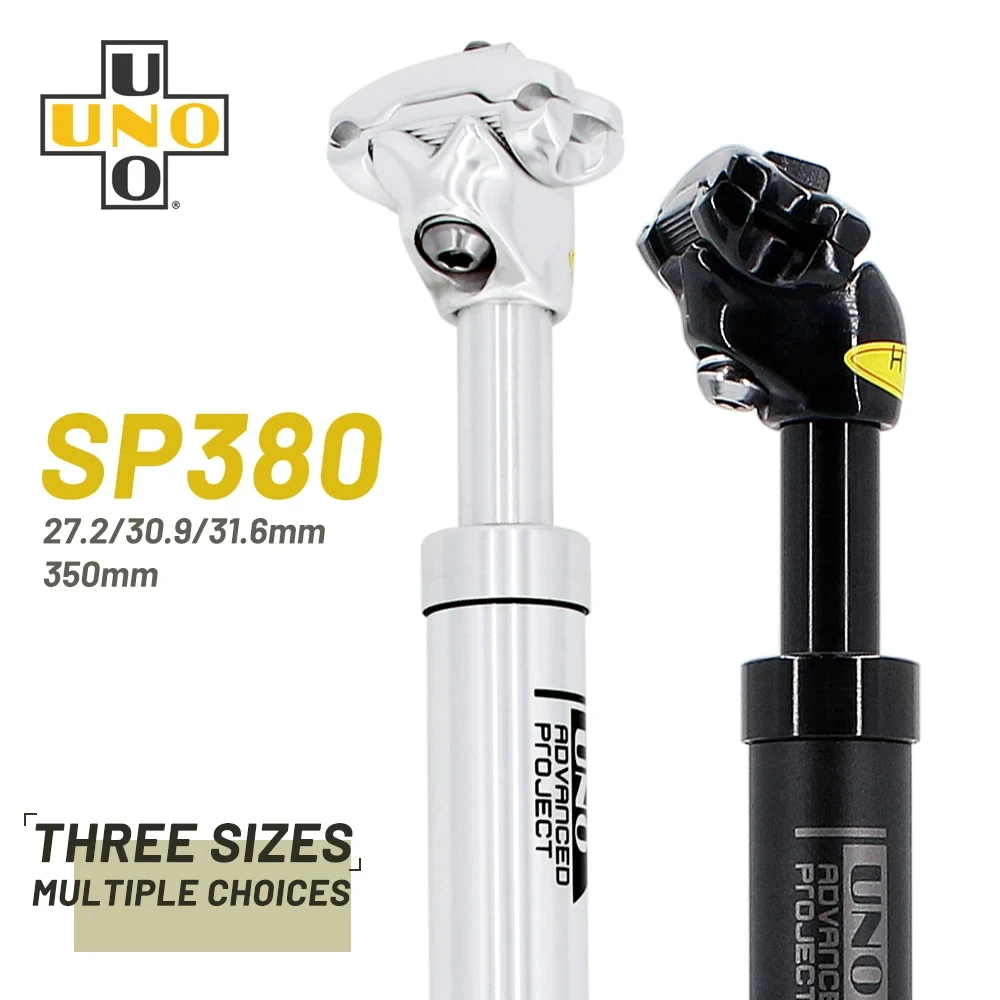 UNO Bike Seatpost MTB Suspension Shock Absorber Akcesoria 27.2 / 30.9 / 31.6 MM Aluminiowa rura amortyzująca ze stopu aluminium