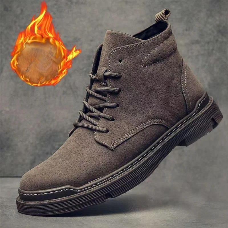 Outdoor Platform Mens Boots Sports Men Boots Autumn New High-end Brand Design Hiking Male Boots Zapatillas Deportivas De Hombres