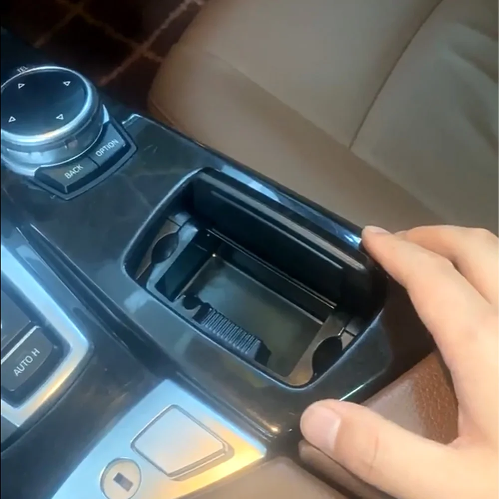 Car ABS Center Console Ashtray Assembly Liner Box Cover For BMW 5 Series F10 F18 520 523 525 528 530 535 2010-2017 51169206347