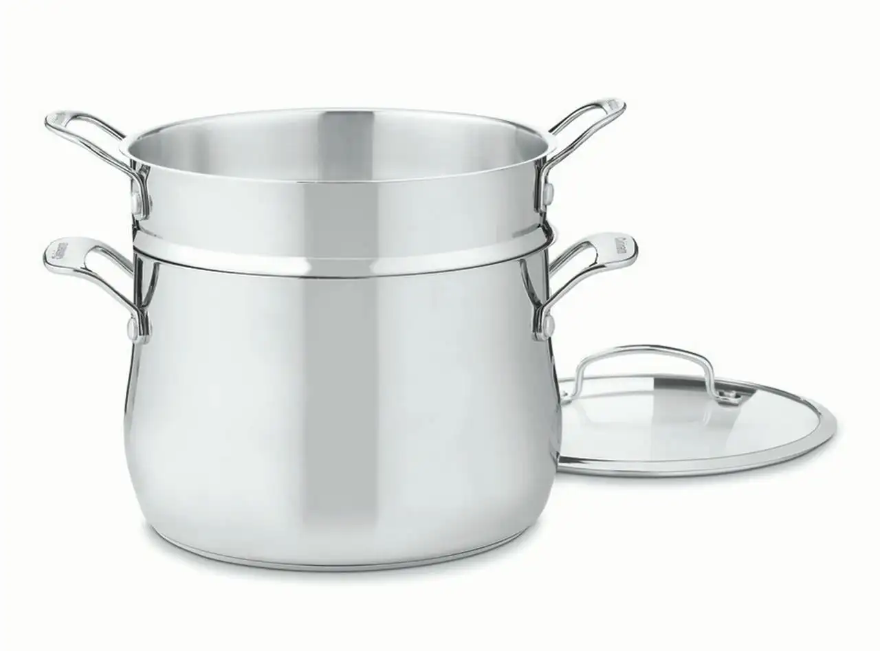 

Contour Stainless 6 Quart Pasta Pot with Pasta Insert & Cover