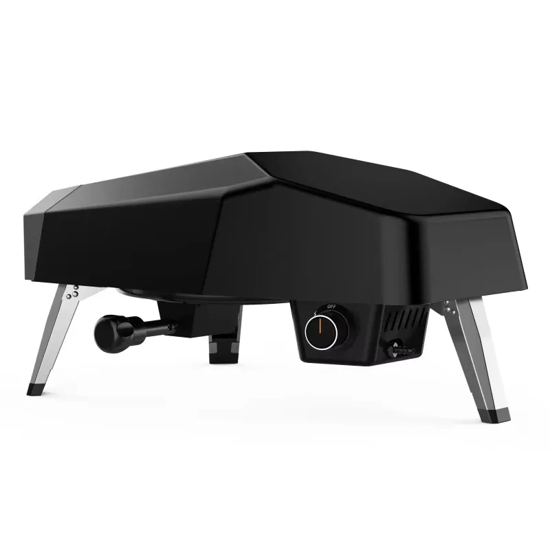 معدات خبز البيتزا المحمولة فرن غاز دوار مع حجر دوار للمخبز شاحنة طعام دوارة للمطبخ المنزلي صانع البيتزا #5