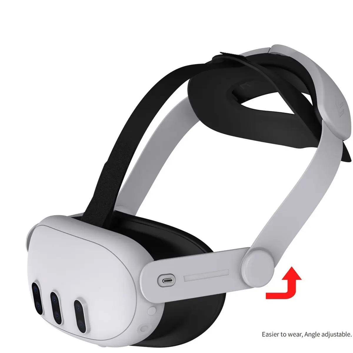 (A99Z] Head Strap for 3S VR Accessories Adjustable Elite Strap Replacement for Enhanced Comfort Support