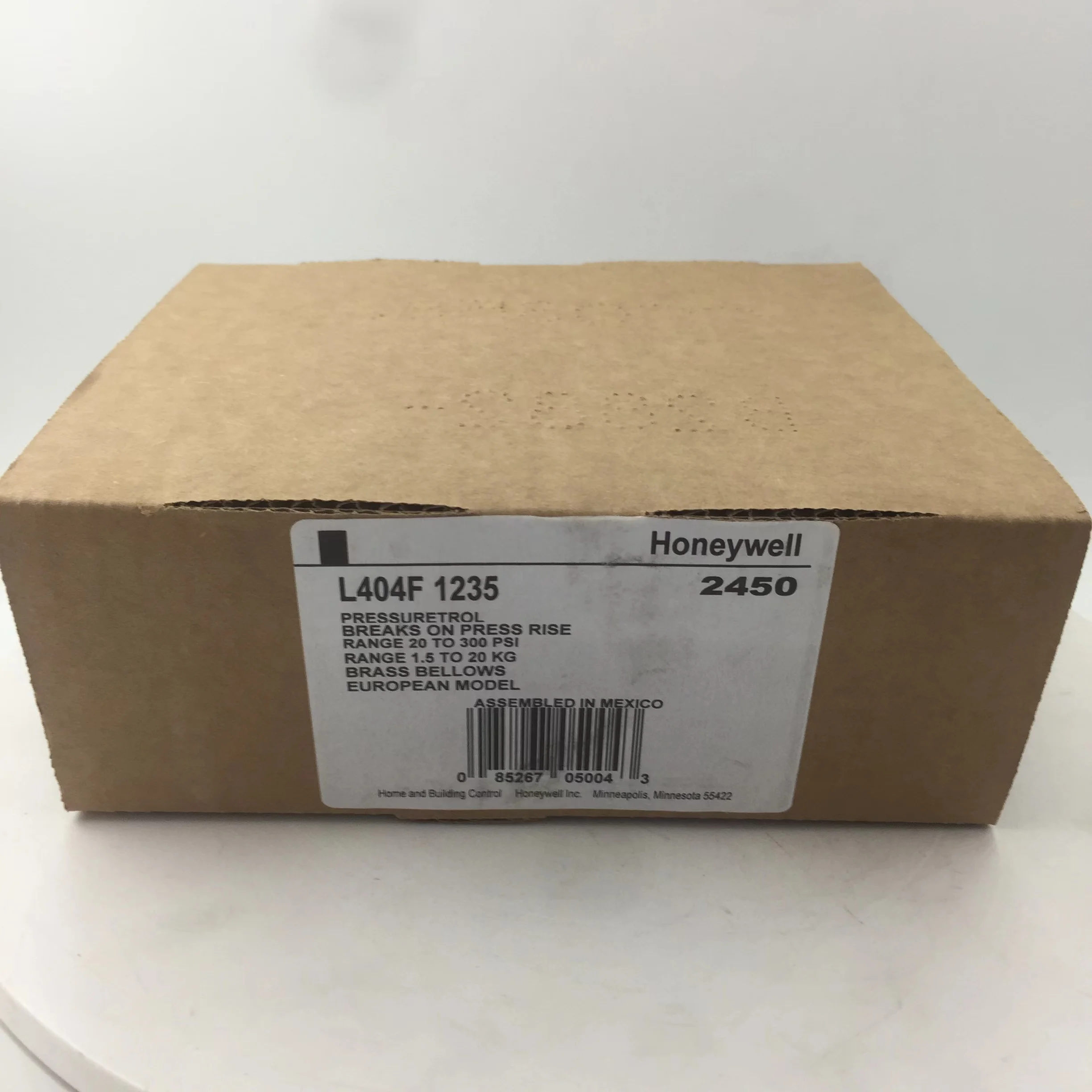 Honeywell Stainless Steel Pressuretrol Oil Pressure Switch Boiler Parts L404F1235 L404V1095 L404A1396 L404F1102 L404F1078 1 Year
