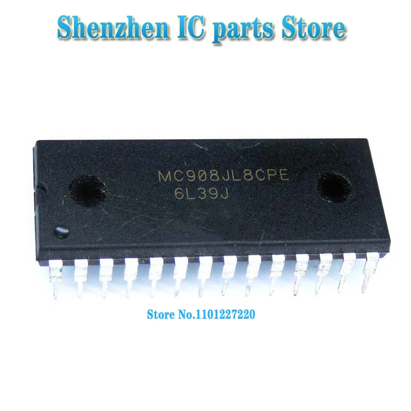 1PCS/lot MC908JL8CPE MC908 908JL8CPE DIP-28 In Stock