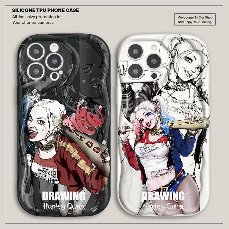 Harley Quinn Phone Case for A3s A5 A9 2020 A5s A7 A11 A11k A12e A12 A15s A16s A17k A31 A32 2020 A33 A38 A53 A58 4G A55 4G5G A60