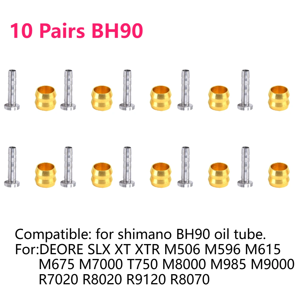 Fiets Olie Naald Rem Olijfkop Schijfrem Olie Naald Messing Set voor SHIMANO DEORE BH90 BH59 SRAM MAGURA Olie Remslang Onderdelen
