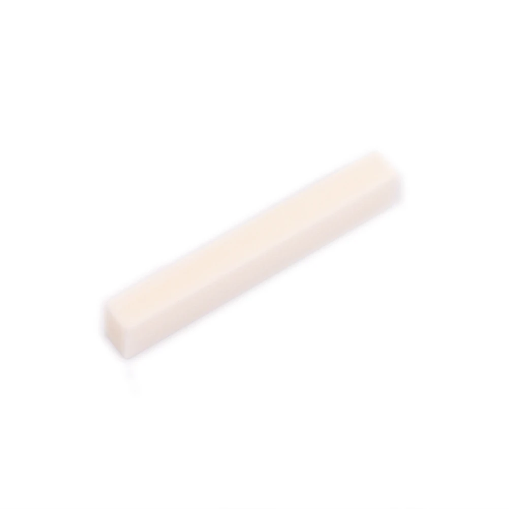 

5pcs Artificial Buffalo Bone Saddle For Guitar Replacement Polished Ivory Acoustic Bass Saddles Lightweight Durable Instrument