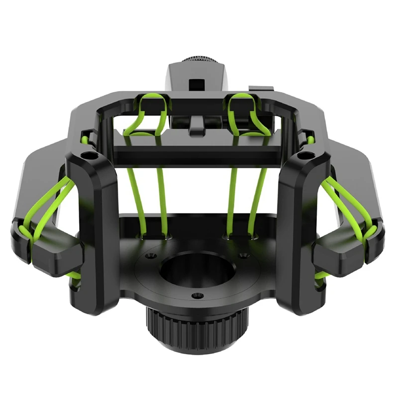 Microphone Shock Mount With Microphone Filter Windscreen Reduce Noise Anti Vibration Screen Stable Easy Install