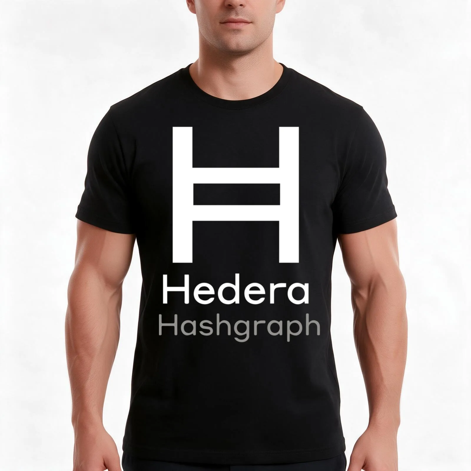 Hedera cryptocurrency - Hedera HBAR T-Shirt Summer Casual Cotton Tee Oversized Streetwear Tops Vintage Graphic Print