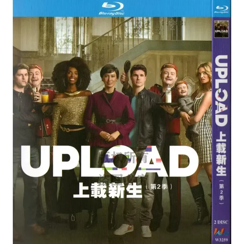 BD Blu-ray American Science Fiction Suspense TV Series Upload New Life Seasons 1-3 High Definition 6 Disc Box