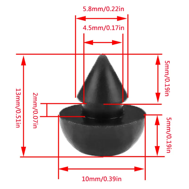 10/20Pcs For Rv Glass Lid Rubber Bump Stop Fit Dia 4.5mm Caravan Motorhome Camper Cookware Sink Glass Cover Rubber Cushion Pad