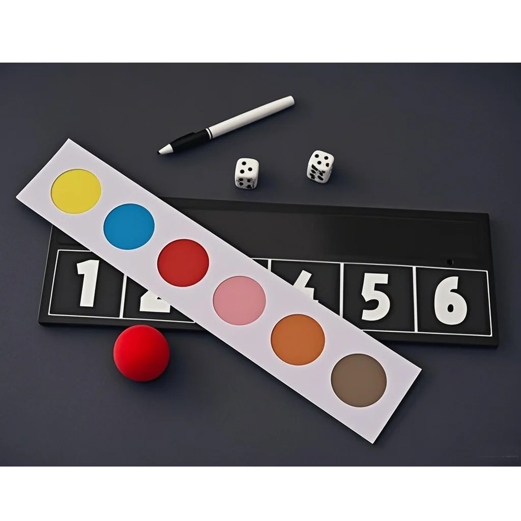 Color Match Board By J.C Magic Mentalism Magic Tricks Illusions Gimmicks Color Prediction Magic Board Magician Close Up Props