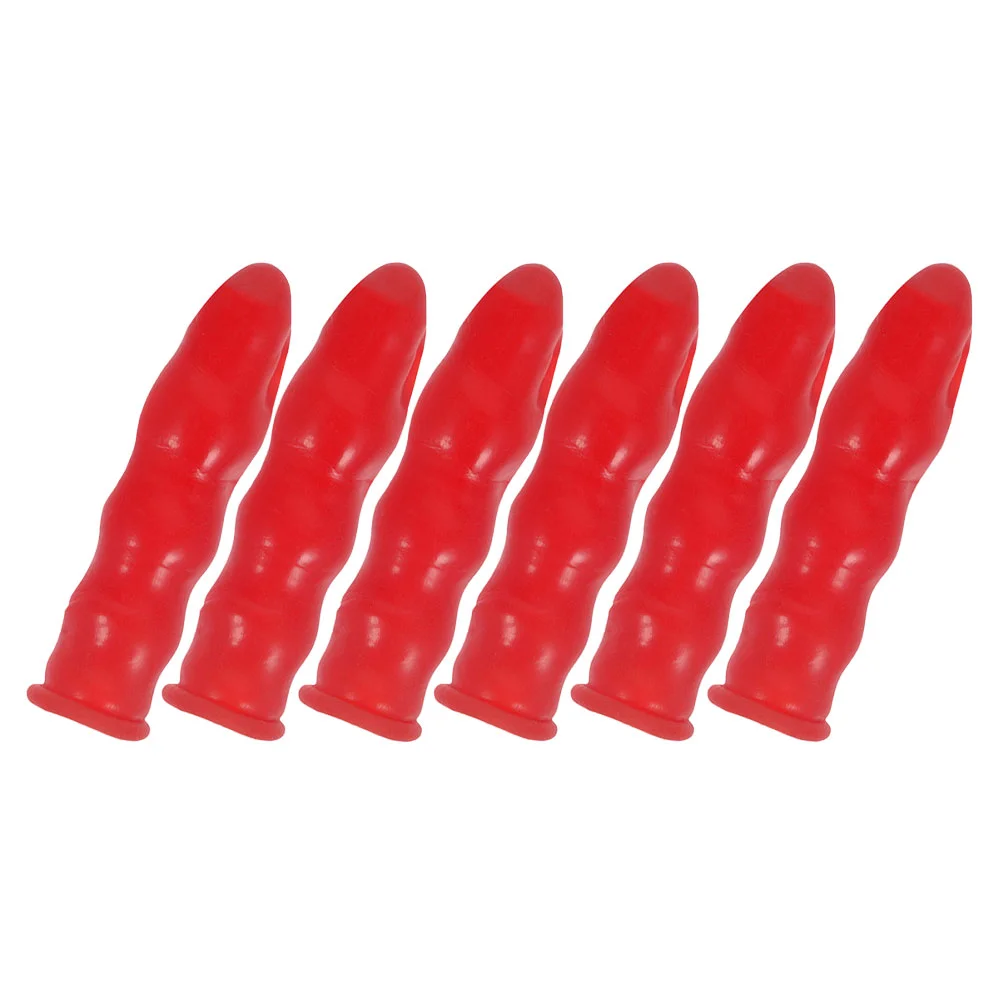 6 Pcs Caulking Cap Saving Caps Reusable Empty Tube Sealing Covers Glass Glue Protector