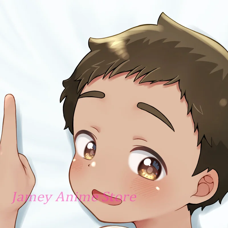 Dakimakura Pillow Cover Student Shota Boy Anime Double-Sided Print Gift Life-Size Body Pillowcase
