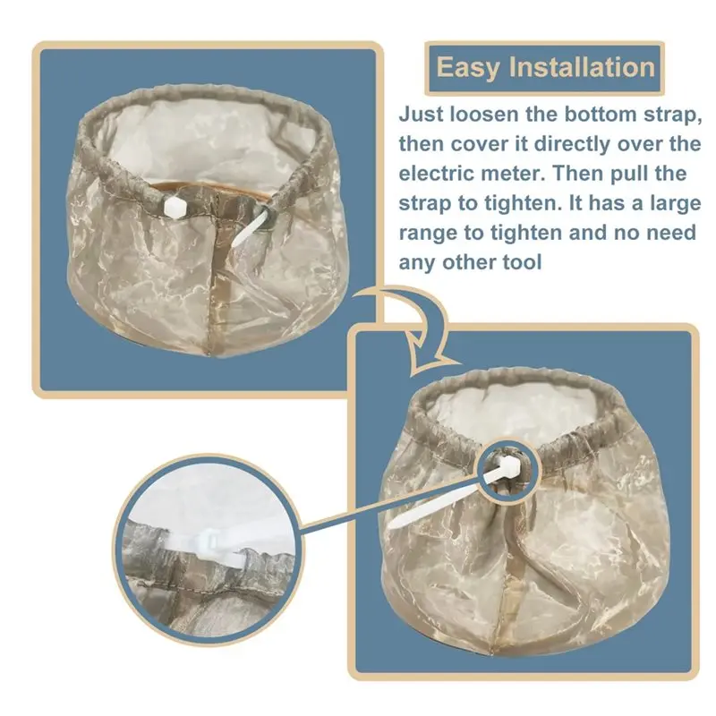 ABBO-Coperchio per contatore intelligente Scudo per radiazioni Coperchio protettivo per contatore elettrico Copertura per router