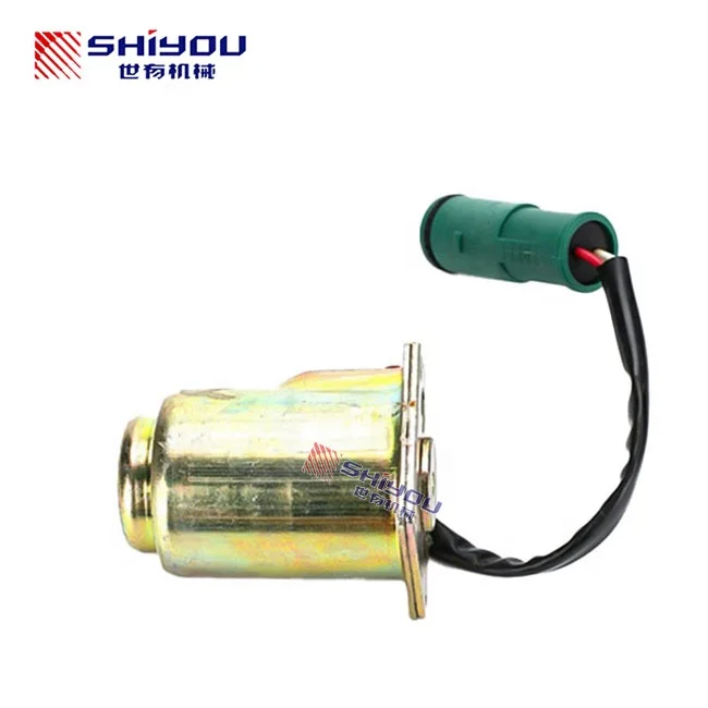 Shiyou Hydraulic Pump Solenoid Valve 086-1879 0861879 for E110B E120B E200 E200B EL200B E240B Excavator