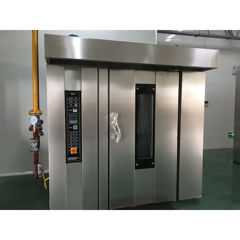 128 Tray Automatic Bakery Snack Machine for Croissant Bread Food Production Line for Making Croissants Nuts Soybean Products