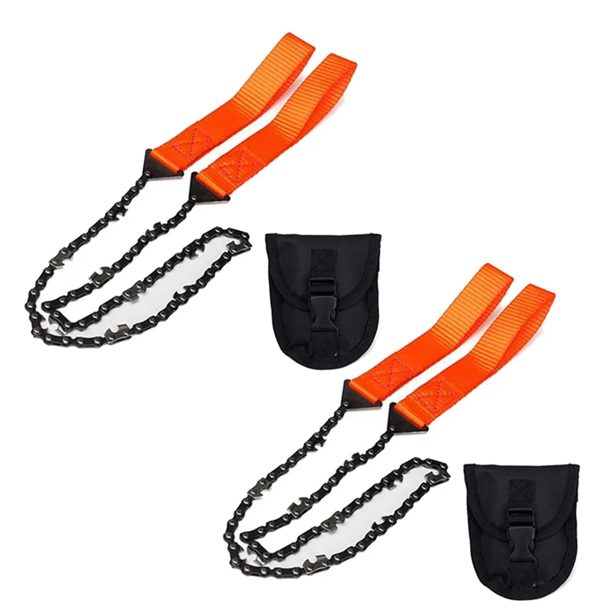 2026 Trend Portable Survival Chain Saw Chainsaws Emergency Camping Hiking Tool Pocket Hand Tool Pouch Outdoor Pocket Chain Saw