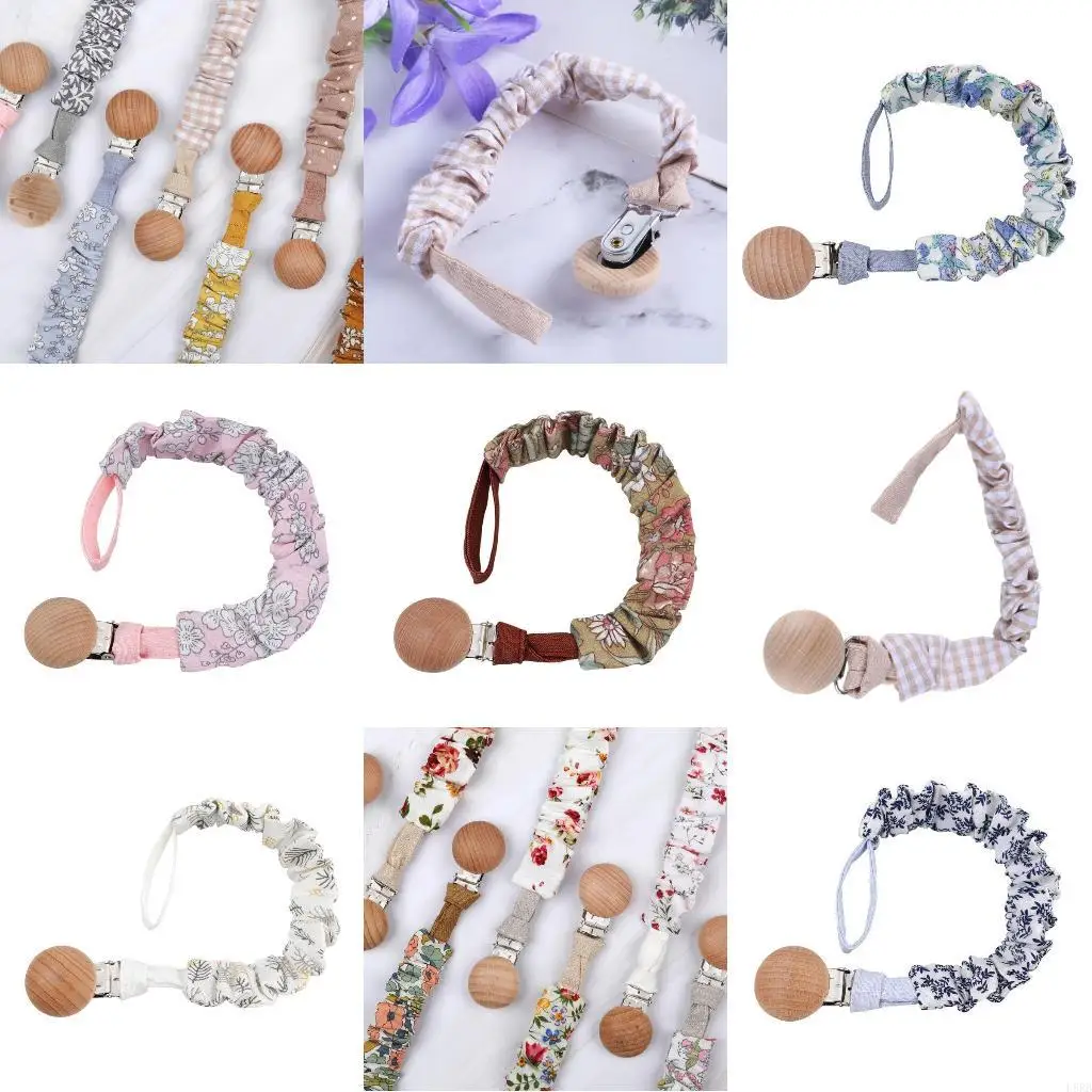 

Baby Pacifier Clip Chain Cotton Chupetas Soothers Dummy Holder Teething Leash Strap Nipple Holder for Infant Feed L8RB