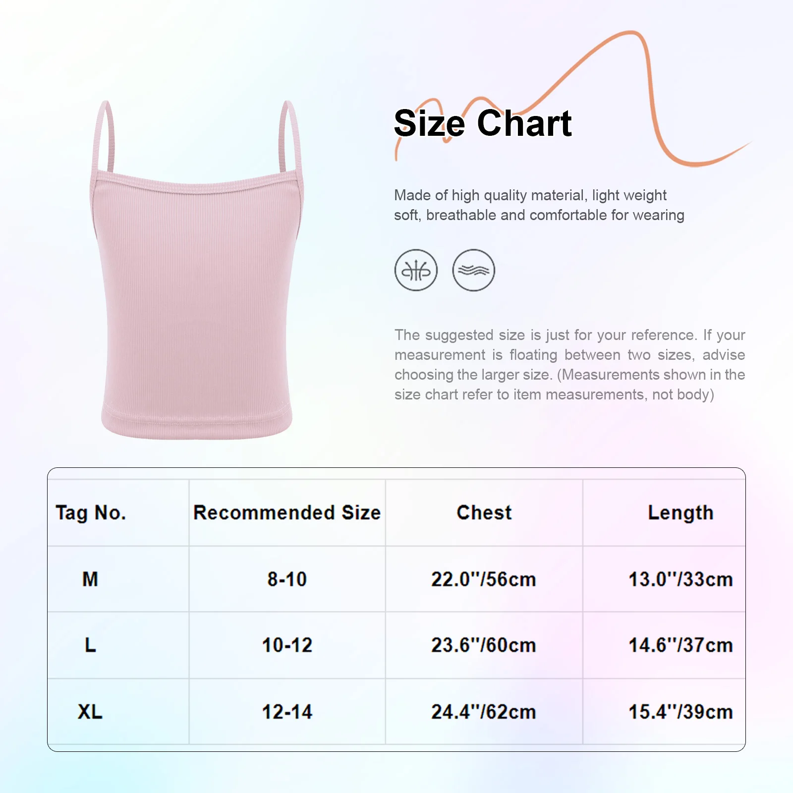 Kids Girls Gym Sports Vest Sportswear Ribbed Camisole Undershirt New Solid Color Sleeveless Crop Top Dance Training Running Vest