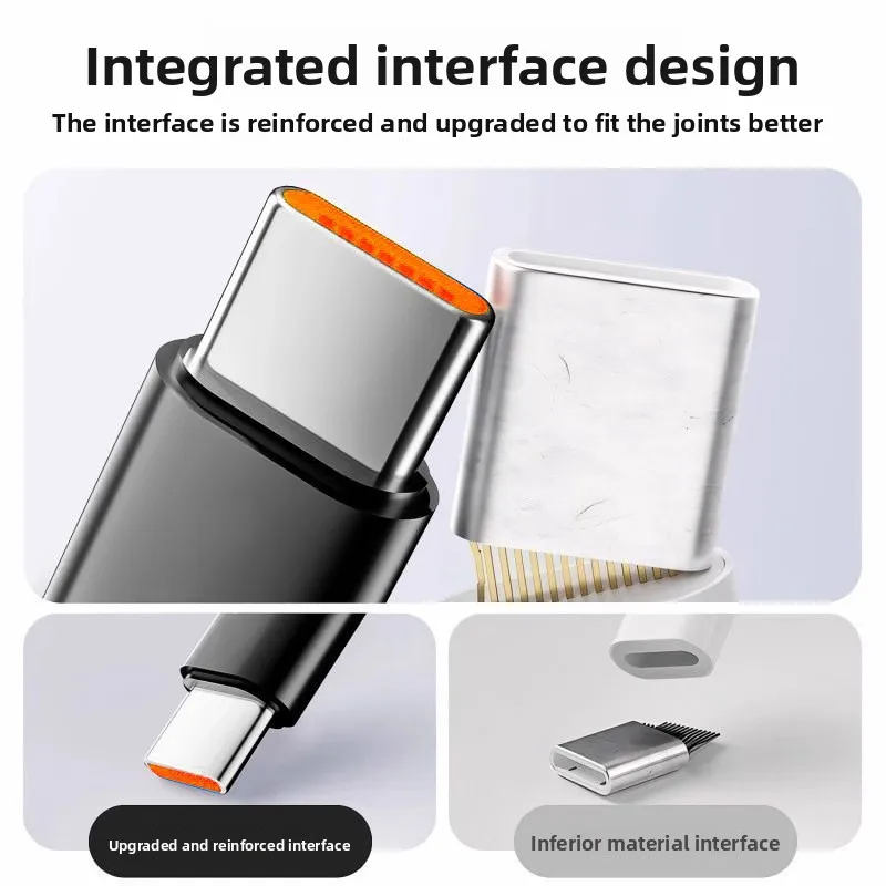 10A Super Fast Charging USB-C Data Cable, Compatible with Huawei, VIVO, Xiaomi, OPPO, Honor Phones, Suitable for Car Charging