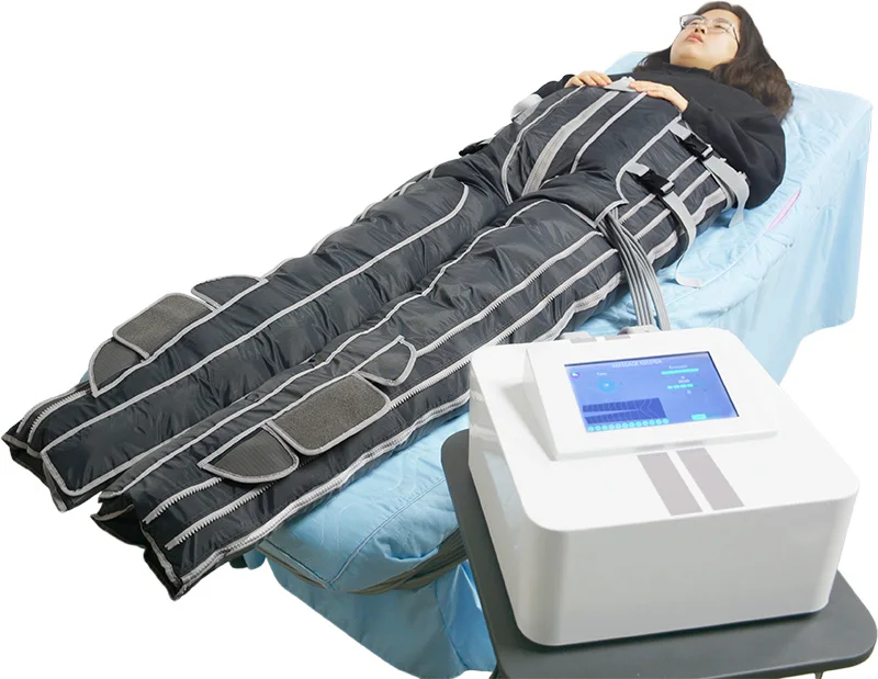 

Аппарат для прессотерапии тела с детоксикацией на 24 воздушных подушками, усилением компрессионной терапии для похудения и кровообращения